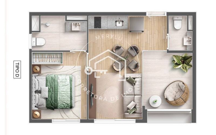 Imagem Apartamento com 1 Quarto à Venda, 37 m² em Butantã - São Paulo