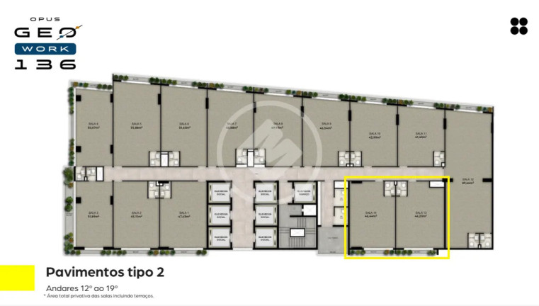 Imagem Sala Comercial à Venda, 92 m² em Opus Geo 136 - Goiânia Imagem Sala Comercial à Venda, 92 m² em Opus Geo 136 - Goiânia
