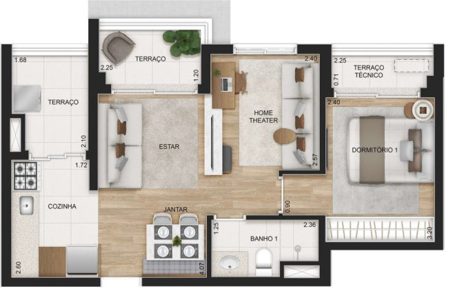 Imagem Imóvel com 3 Quartos à Venda, 69 m² em Tatuapé - São Paulo Imagem Imóvel com 3 Quartos à Venda, 69 m² em Tatuapé - São Paulo