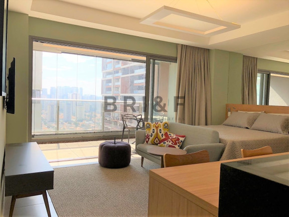 Imagem Apartamento com 1 Quarto à Venda, 43 m² em Brooklin - São Paulo Imagem Apartamento com 1 Quarto à Venda, 43 m² em Brooklin - São Paulo