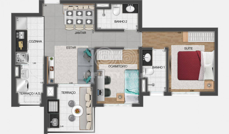 Imagem Apartamento com 2 Quartos à Venda, 78 m² em Perdizes - São Paulo