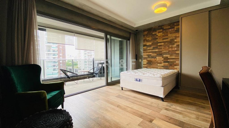 Imagem Apartamento com 1 Quarto para Alugar, 41 m² em Brooklin - São Paulo Imagem Apartamento com 1 Quarto para Alugar, 41 m² em Brooklin - São Paulo