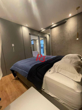 Imagem Apartamento com 1 Quarto para Alugar, 42 m² em Gonzaga - Santos Imagem Apartamento com 1 Quarto para Alugar, 42 m² em Gonzaga - Santos