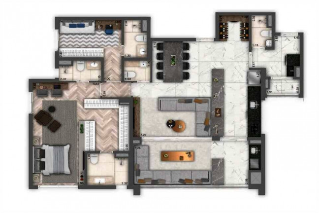 Imagem Apartamento com 3 Quartos à Venda, 145 m² em Nova Campinas - Campinas Imagem Apartamento com 3 Quartos à Venda, 145 m² em Nova Campinas - Campinas