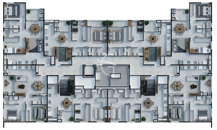 Imagem Apartamento com 2 Quartos à Venda, 58 m² em Praia De Itaguaçu - São Francisco Do Sul