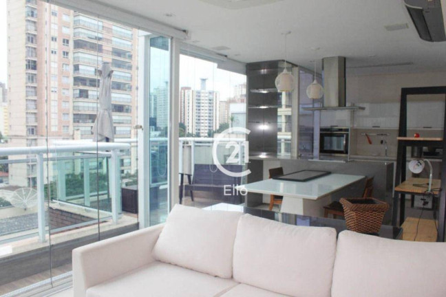 Imagem Apartamento com 1 Quarto para Alugar, 125 m² em Vila Nova Conceição - São Paulo