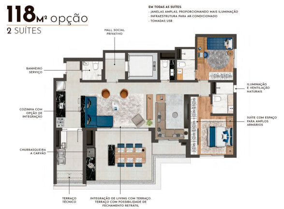 Imagem Cobertura com 3 Quartos à Venda, 252 m² em Jardim Aurélia - São Paulo