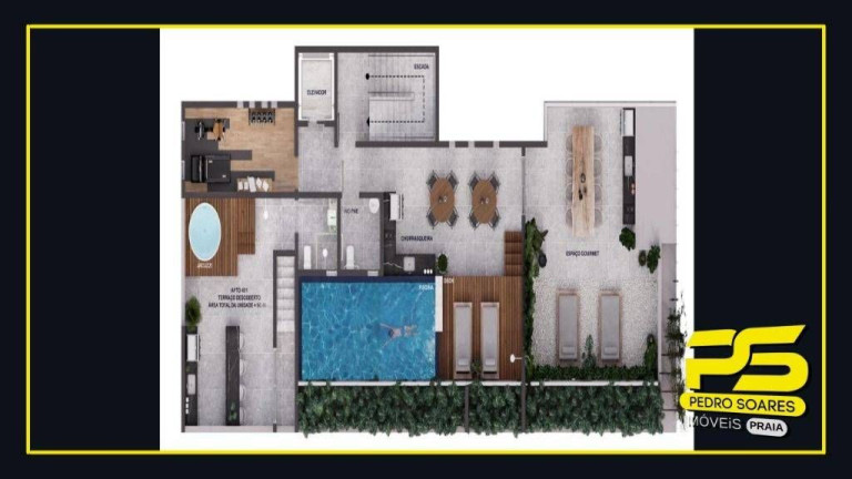 Imagem Apartamento com 1 Quarto à Venda, 24 m² em Intermares - Cabedelo Imagem Apartamento com 1 Quarto à Venda, 24 m² em Intermares - Cabedelo