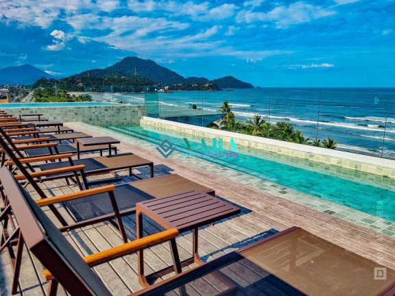 Apartamento com 3 Quartos para Temporada,  em Praia Grande - Ubatuba