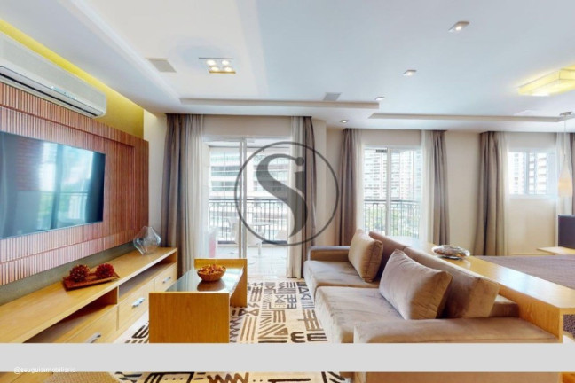 Imagem Apartamento com 1 Quarto para Alugar, 76 m² em Vila Nova Conceição - São Paulo Imagem Apartamento com 1 Quarto para Alugar, 76 m² em Vila Nova Conceição - São Paulo