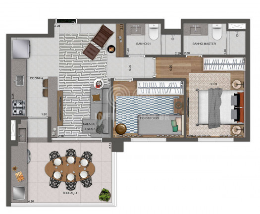 Imagem Apartamento com 2 Quartos à Venda, 68 m² em Jardim Prudência - São Paulo Imagem Apartamento com 2 Quartos à Venda, 68 m² em Jardim Prudência - São Paulo