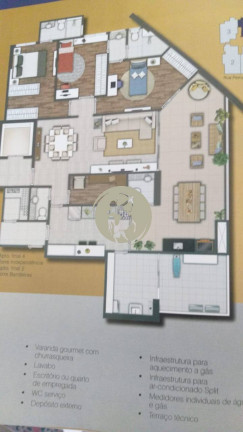 Imagem Apartamento com 3 Quartos à Venda, 122 m² em Gonzaga - Santos Imagem Apartamento com 3 Quartos à Venda, 122 m² em Gonzaga - Santos