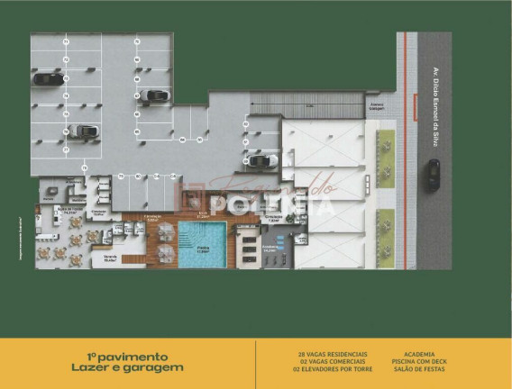 Imagem Apartamento com 3 Quartos à Venda, 86 m² em Centro - Içara