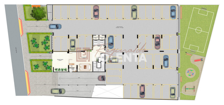 Imagem Apartamento com 3 Quartos à Venda, 92 m² em Centro - Criciúma