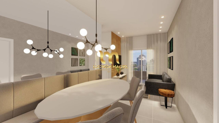 Imagem Apartamento com 2 Quartos à Venda, 54 m² em Mirim - Praia Grande