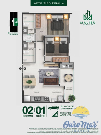 Imagem Apartamento com 2 Quartos para Alugar ou Temporada, 73 m² em Centro - Itanhaém Imagem Apartamento com 2 Quartos para Alugar ou Temporada, 73 m² em Centro - Itanhaém
