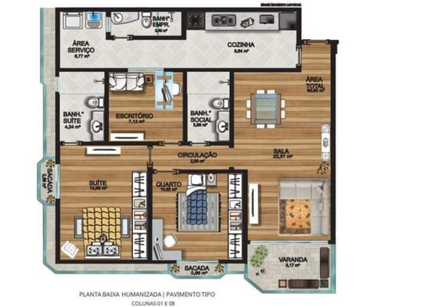 Imagem Apartamento com 2 Quartos à Venda, 101 m² em Alto - Teresópolis