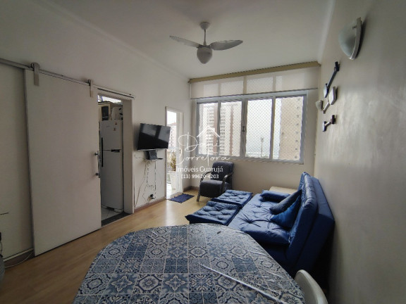 Imagem Apartamento com 1 Quarto à Venda, 52 m² em Pitangueiras - Guarujá