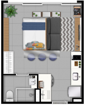 Imagem Studio com 1 Quarto à Venda, 28 m² em Vila Mariana - São Paulo Imagem Studio com 1 Quarto à Venda, 28 m² em Vila Mariana - São Paulo