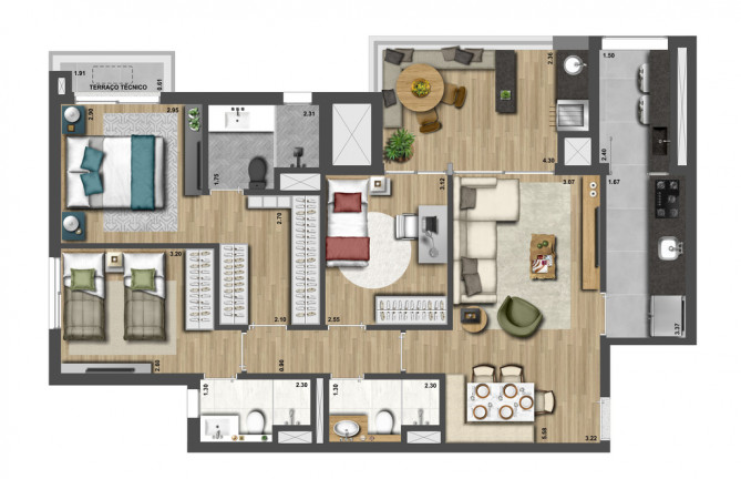 Imagem Studio com 1 Quarto à Venda, 27 m² em Pinheiros - São Paulo Imagem Studio com 1 Quarto à Venda, 27 m² em Pinheiros - São Paulo