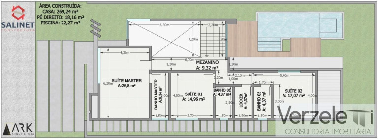 Imagem Casa com 3 Quartos à Venda, 309 m² em Jardim Dourado - Porto Belo