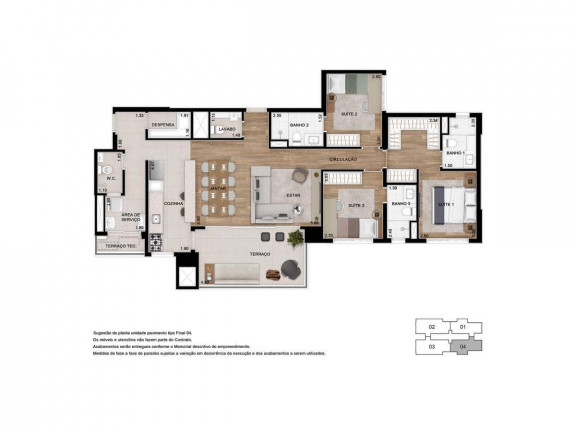 Imagem Apartamento com 4 Quartos à Venda, 155 m² em Taquaral - Campinas Imagem Apartamento com 4 Quartos à Venda, 155 m² em Taquaral - Campinas