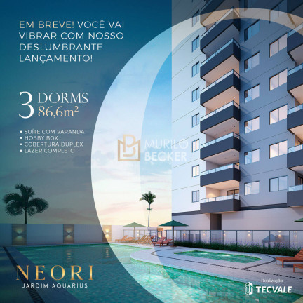 Imagem Apartamento com 3 Quartos à Venda, 86 m² em Parque Residencial Aquarius - São José Dos Campos