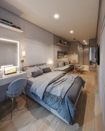 Imagem Flat com 1 Quarto à Venda, 23 m² em Praia De Itaparica - Vila Velha