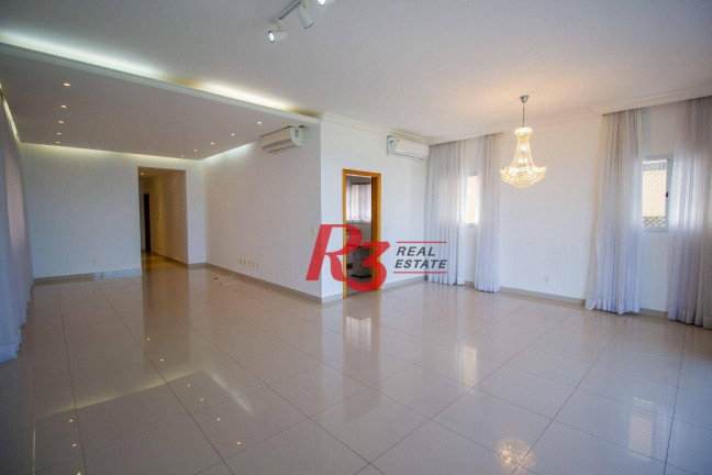 Imagem Apartamento com 4 Quartos para Alugar, 230 m² em Aparecida - Santos Imagem Apartamento com 4 Quartos para Alugar, 230 m² em Aparecida - Santos