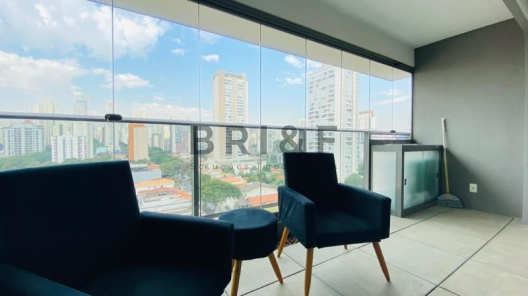 Imagem Apartamento com 1 Quarto para Alugar, 43 m² em Brooklin - São Paulo Imagem Apartamento com 1 Quarto para Alugar, 43 m² em Brooklin - São Paulo