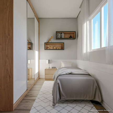 Imagem Apartamento com 2 Quartos à Venda, 55 m² em Tingui - Curitiba