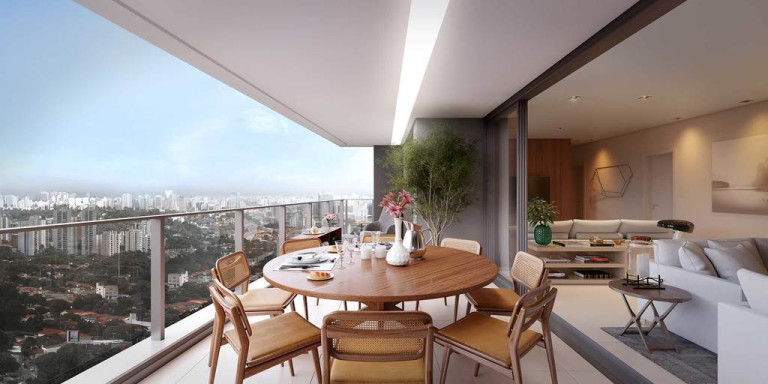 Imagem Apartamento com 4 Quartos à Venda, 158 m² em Brooklin Paulista - São Paulo