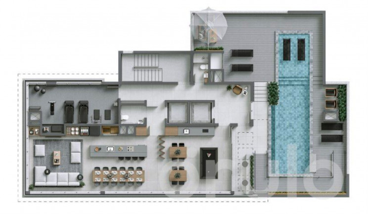 Imagem Imóvel com 2 Quartos à Venda, 70 m² em Boa Vista - Porto Alegre Imagem Imóvel com 2 Quartos à Venda, 70 m² em Boa Vista - Porto Alegre