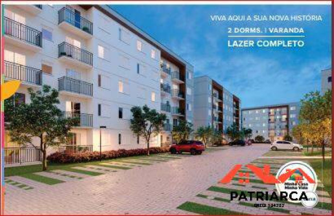 Imagem Apartamento com 2 Quartos à Venda, 43 m² em Recanto Fortuna - Campinas Imagem Apartamento com 2 Quartos à Venda, 43 m² em Recanto Fortuna - Campinas
