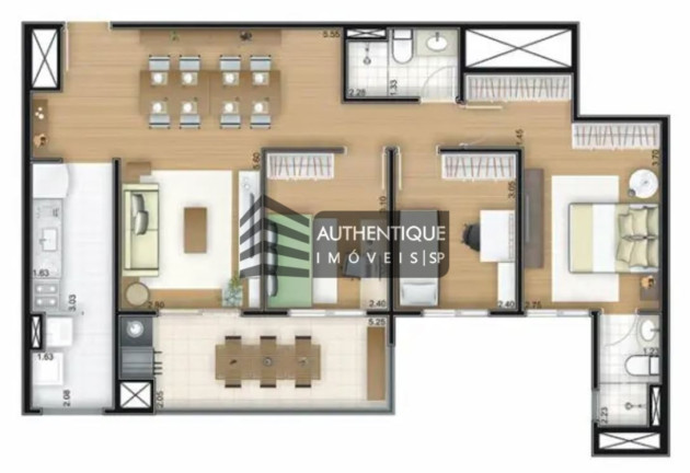 Imagem Apartamento com 3 Quartos à Venda, 102 m² em Baeta Neves - São Bernardo Do Campo Imagem Apartamento com 3 Quartos à Venda, 102 m² em Baeta Neves - São Bernardo Do Campo