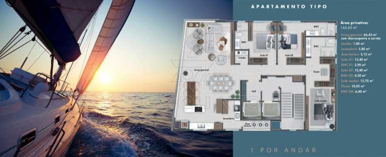 Imagem Apartamento com 3 Quartos à Venda, 165 m² em Centro - Itajaí Imagem Apartamento com 3 Quartos à Venda, 165 m² em Centro - Itajaí