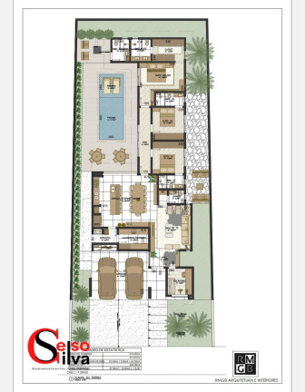 Imagem Casa com 3 Quartos à Venda, 246 m² em Jardins De Monet Residence - Maringá Imagem Casa com 3 Quartos à Venda, 246 m² em Jardins De Monet Residence - Maringá