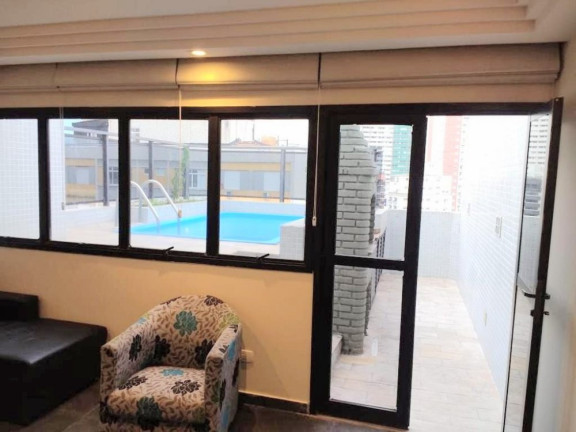 Imagem Cobertura com 2 Quartos à Venda, 120 m² em Boqueirão - Santos Imagem Cobertura com 2 Quartos à Venda, 120 m² em Boqueirão - Santos