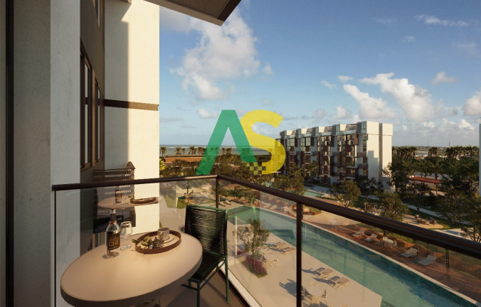 Imagem Flat com 1 Quarto à Venda, 43 m² em Praia Dos Carneiros - Tamandaré