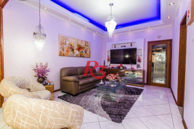 Imagem Casa com 4 Quartos à Venda, 254 m² em Marapé - Santos Imagem Casa com 4 Quartos à Venda, 254 m² em Marapé - Santos