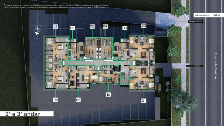 Imagem Apartamento com 2 Quartos à Venda, 61 m² em Novo Mundo - Curitiba Imagem Apartamento com 2 Quartos à Venda, 61 m² em Novo Mundo - Curitiba