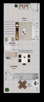 Imagem Sobrado com 2 Quartos à Venda, 55 m² em Boqueirao - Praia Grande Imagem Sobrado com 2 Quartos à Venda, 55 m² em Boqueirao - Praia Grande