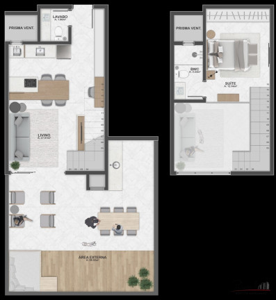 Imagem Apartamento com 1 Quarto à Venda, 142 m² em Santo Antônio De Lisboa - Florianópolis