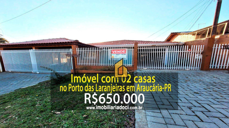 Imagem Casa com 3 Quartos à Venda, 238 m² em Porto Das Laranjeiras - Araucária Imagem Casa com 3 Quartos à Venda, 238 m² em Porto Das Laranjeiras - Araucária