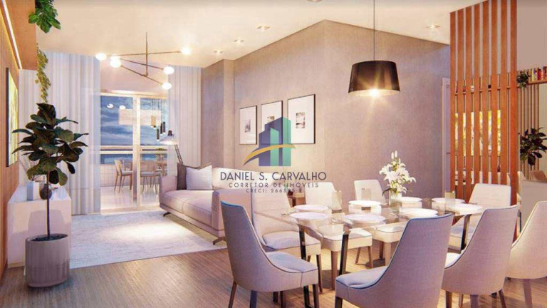 Imagem Apartamento com 1 Quarto à Venda, 76 m² em Caiçara - Praia Grande