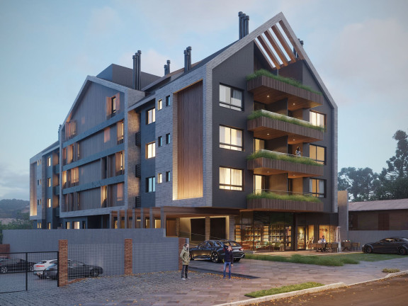 Imagem Apartamento com 3 Quartos à Venda, 111 m² em Centro  - Canela