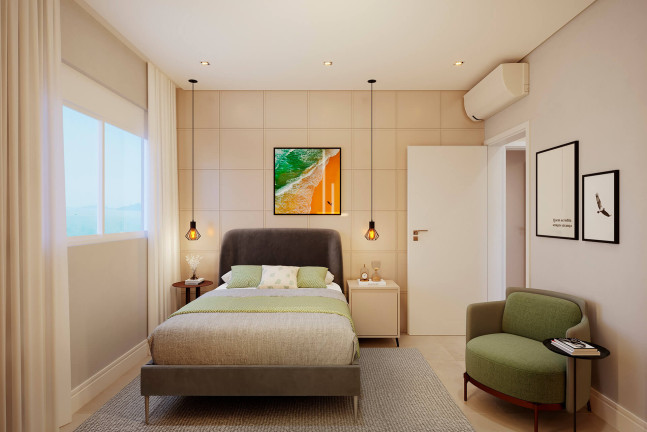 Imagem Apartamento com 2 Quartos à Venda, 73 m² em Barreiros - São José