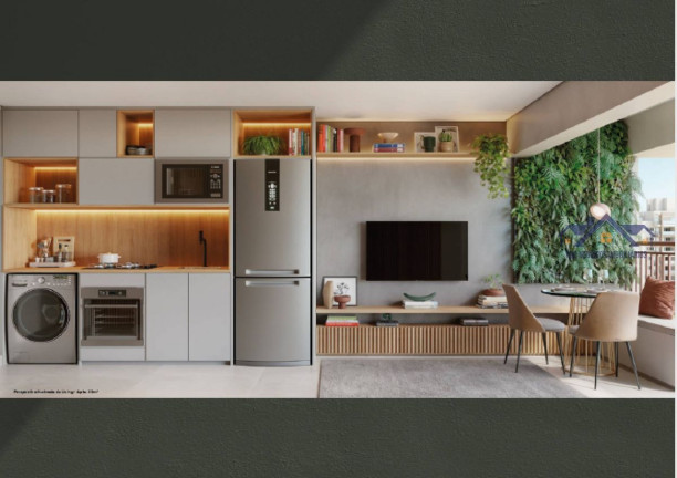Imagem Apartamento com 1 Quarto à Venda, 34 m² em Brooklin Paulista - São Paulo Imagem Apartamento com 1 Quarto à Venda, 34 m² em Brooklin Paulista - São Paulo