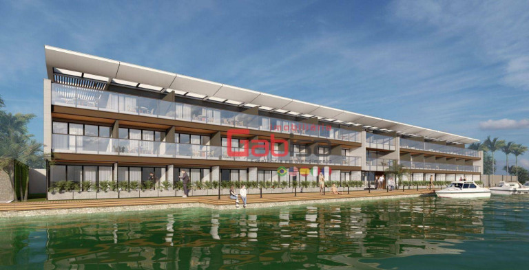 Apartamento com 1 Quarto à Venda, 3.000 m² em Passagem - Cabo Frio