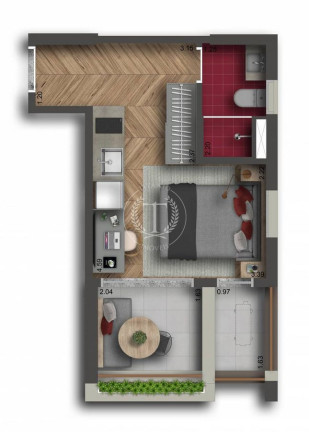 Imagem Apartamento com 1 Quarto à Venda, 22 m² em Jardim Paulista - São Paulo Imagem Apartamento com 1 Quarto à Venda, 22 m² em Jardim Paulista - São Paulo